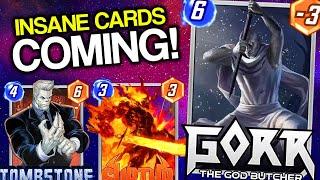 New cards were leaked! Gorr The God Butcher, Surtur, Tombstone and more! | Marvel Snap 2024