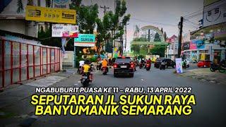 Suasana Ngabuburit di Seputaran Jl Sukun Raya Banyumanik Semarang, 13 April 2022