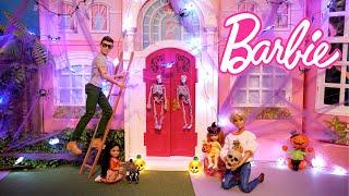 Familia Barbie & Ken Rutina de Halloween - Los Juguetes de Titi