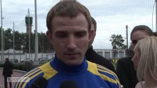 А.Кучер (тренировка перед матчем Украина-Молдова).mpg