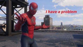 The webbed suit has a problem