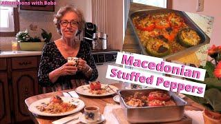 How to make: Macedonian Stuffed Peppers | Polneti Piperki | Easy Stuffed Pepper Recipe