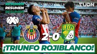 Resumen y Goles | Chivas 2 - 0 León | Liga Mx Clausura 2020 - Jornada 8 | TUDN