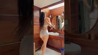 School girl dance in bathroom see #sexy #schoolgirl #xxx #viral#tre #trending