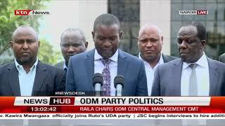 ODM party politics: Raila chairs ODM central management committee