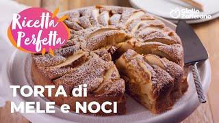 TORTA di MELE e NOCI soffice e profumata!