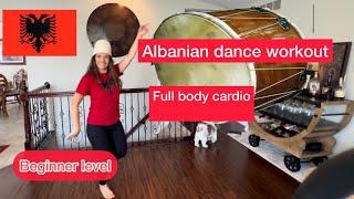 Albanian dance workout beginner level. Learn to dance Albanian and get a 25 min full body cardio.