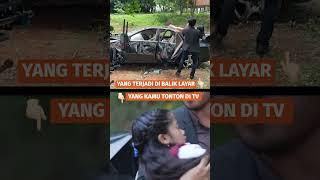 Yang Kamu Tonton di TV vs Aslinya! Adegan Kecelakaan Mobil Starla #shorts