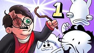 Oney Plays Harry Potter and the Chamber of Secrets WITH FRIENDS - EP 1 - Gnome Abuse