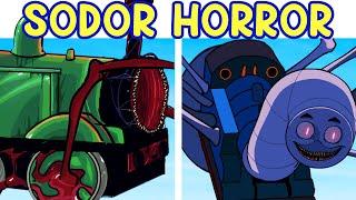 FNF Vs Spider Thomas, Oliver The Beast, Slender Engine [HORROR ON SODOR]