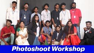 Viscom Dept Photoshoot Workshop | Sai Institutions
