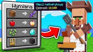 Nowy NAJLEPSZY NIELEGALNY VILLAGER na SERWERZE w Minecraft!  (op itemy)