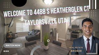 Welcome to 4488 s Heatherglen Ct Taylorsville Utah