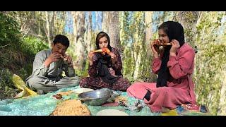 Afghan Girls Cook The Most unbelievable Food |  Afghanistan village life