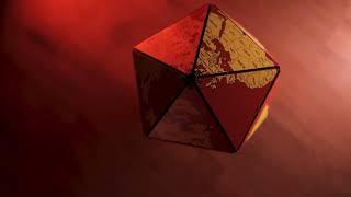EWA Eco-Wood-Art - Icosahedral Globe Red