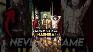 Why Tanjiro, Inosuke and Zenitsu Never Became Hashiras? Demon Slayer Explained #demonslayer #shorts