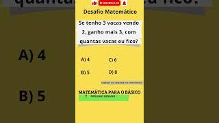 Questão de Lógica - Raciocínio Lógico - Matemática Básica #concurso #raciociniologico #obmep #enem