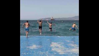 Gibraltar Today at the beach - Camp Bay edition