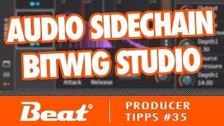 Tutorial: Bitwig Studio - Audio Sidechain mit Modulatoren (deutsch) | Producer Tipps #35