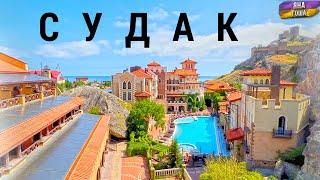 Судак - не понравился! Лучший отель города - разочаровал!  Матрас - скрипит! Балкон - общий! Soldaya