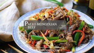 Paleo Mongolian Beef | Whole30 Keto recipes | 葱爆牛肉