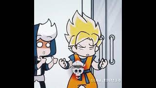 The story of Goku becoming a Super Saiyan #dbs #dbz #shorts #anime #goku #vegeta #aura #dragoball