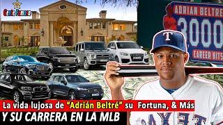 La vida lujosa de Adrián Beltré Vehículos, Joyas, Fortuna, Propiedades & Su Carrera | Gente Famosa