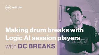 Learn how to make drum breaks with Logic Pro 11’s AI session drummer