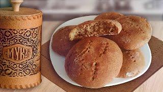 Ржаные лепешки за 15 минут.  Настоящий русский хлеб