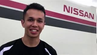 Nissan Formula E driver Alex Albon