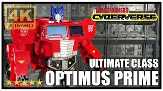 Hasbro Transformers Cyberverse: Ultimate Class Matrix Mega Shot OPTIMUS PRIME action figure