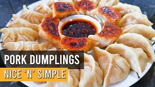 Pork Dumplings | Nice ‘N’ Simple