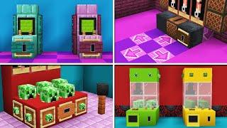 10 Arcade Machine Designs you can do in Minecraft & Bedrock!