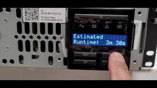 UPS APC SMT2200 Alarm error P.06