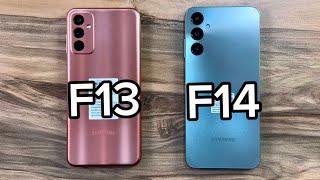 Samsung Galaxy F13 vs Samsung Galaxy F14