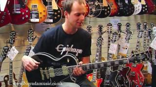 Gibson Les Paul Custom Ebony demo - Nick from Gibson at PMTVUK