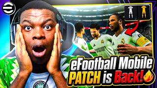 THE eFOOTBALL PES MOBILE PATCH IS FINALLY BACK!! 