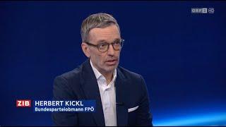 Herbert Kickl - ZIB 2 Jahreswechselinterview - 10.1.2024