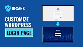 How to customize login page in WordPress | Beautiful WordPress Login page  2022 | Nesark