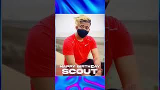 Happy birthday @officialscoutop ️ #scout