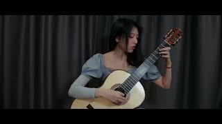 Ada Zhao plays Valse Venezolano on Classical guitar