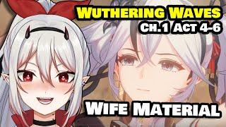 CAMELLYA IS WIFE  | Wuthering Waves Ch.1 Act 4-6 Story Walkthrough REACTION