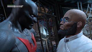 Batman Stops Hugo Strange with Beyond Suit - Batman Arkham City