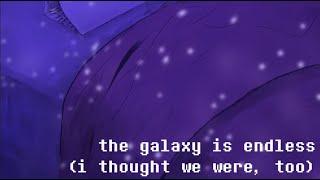 the galaxy is endless (Kuroo's Letter)- a song inspired by the ao3 fic