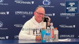 Penn State DC Tom Allen talks SMU, defensive outlook, adjustments since Oregon (press conference)