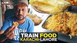 Train ka Khana | GreenLine AC Business Class Coach | Pakistan Railway | Pakistani Street Food