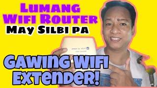 PAANO GAWING WIFI EXTENDER ANG LUMANG ROUTER | HOW TO EXPAND YOUR WIFI CONNECTION-(TAGALOG TUTORIAL)