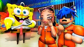 Can We ESCAPE SPONGEBOB BARRY'S PRISON RUN Obby! (Roblox)