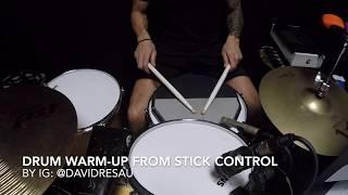 Stick Control by George Lawrence Stone - Snare Drum Hand Warmup by David R Esau