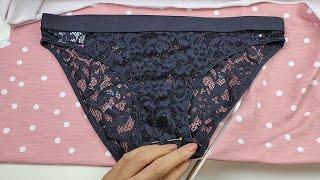 Let's sew this Way if you want to sew 100 Underwears a day | Sewing Tips and Tricks